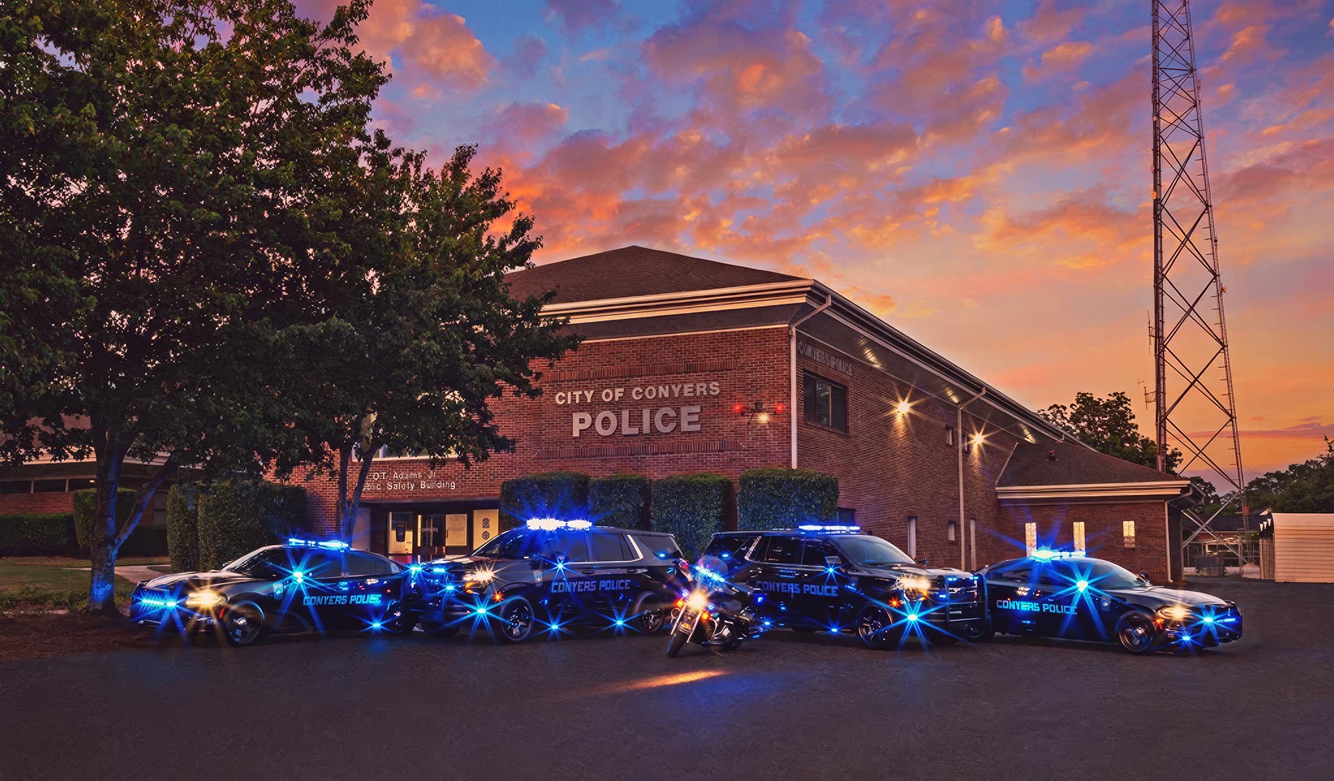 Conyers PD header image